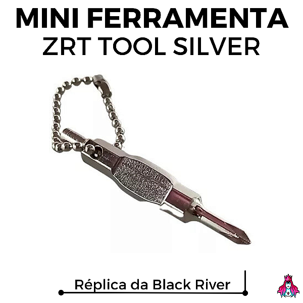 Mini Ferramenta Fingerboard Leefai "BRT Tool" cor Silver