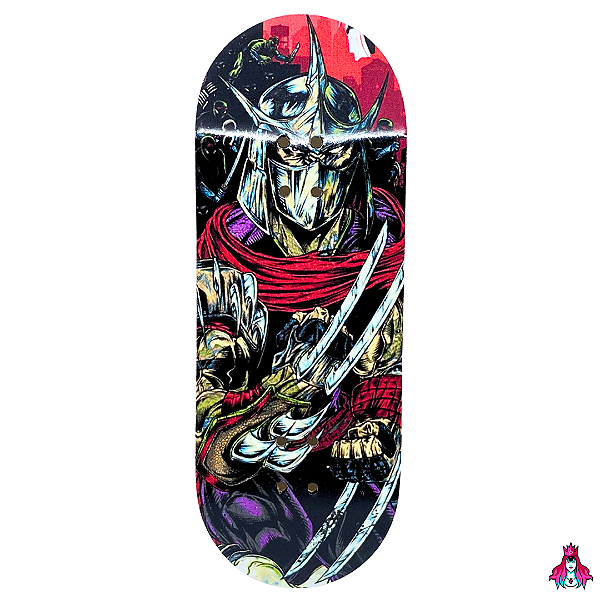 Deck marca Custom linha *Premium Series* medida 34x96mm modelo “Ninja Gaiden“ + Tape Alien Stardust V2 (100% Maple)