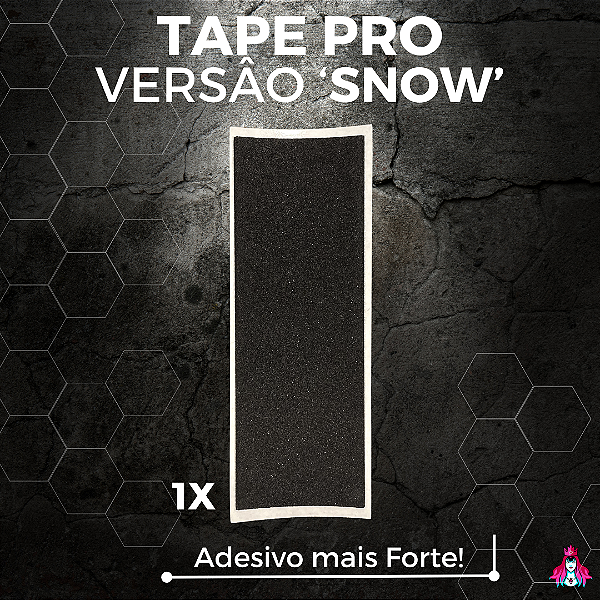 1x Tape PRO Custom versão ''Snow'' (1 Unidade)