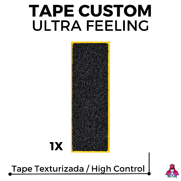 1x Tape marca Custom modelo *Ultra Feeling* versão Texturizada High Control (1 Unidade)