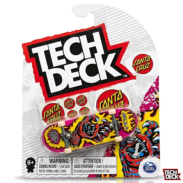 Tech Deck 32mm - Santa Cruz Salba Tiger Hand