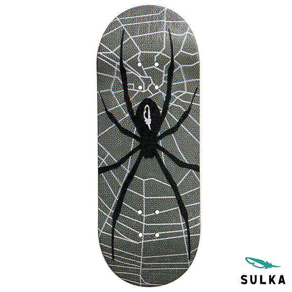 Deck marca Sulka modelo ''Black Widow'' 34mm *New Mold* formato ''Regular'' Heat Transfer Real Wear