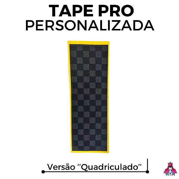 Tape Custom PRO Personalizada versão ''Quadriculado'' (1 Unidade)