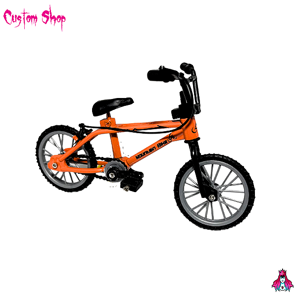 Mini BMX Leefai Original - modelo ''Mountain Bike'' cor Orange