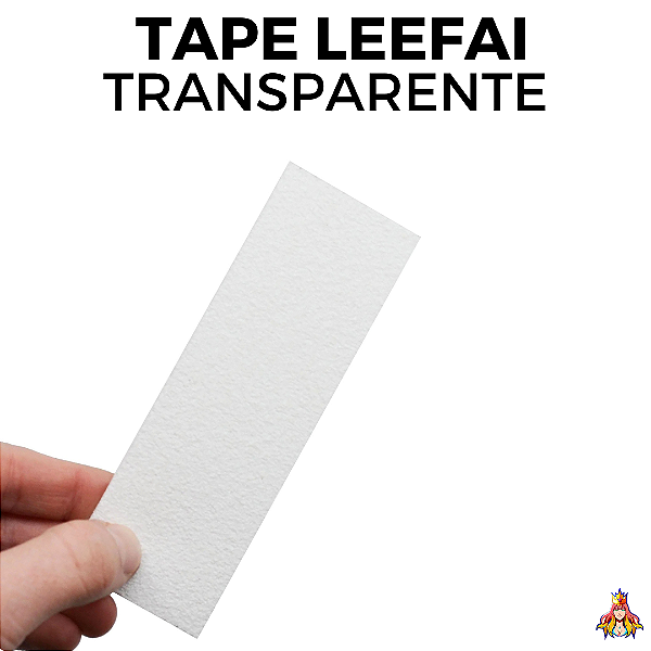 Tape Leefai modelo Transparente - 100% Translúcida