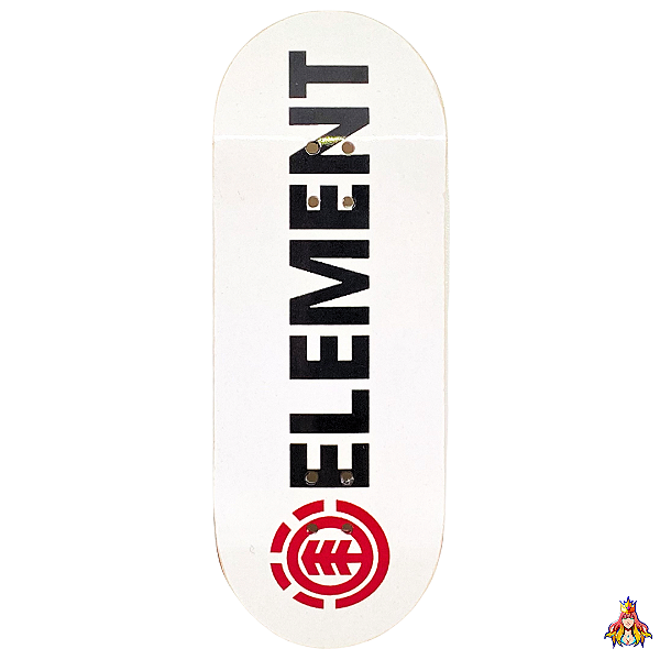 Deck Custom 29mm Premium Series modelo “Element Logo“ + Tape Alien Stardust