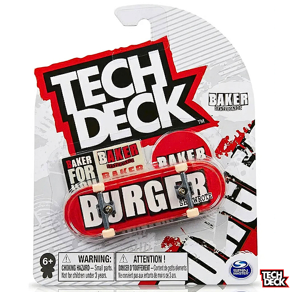 Tech Deck 32mm - Baker Burguer