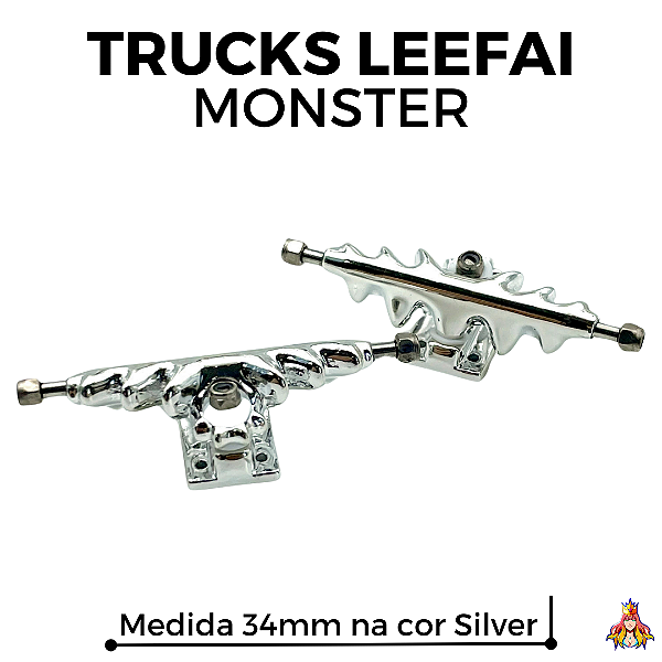 Trucks Leefai "Monster" 34mm cor Silver
