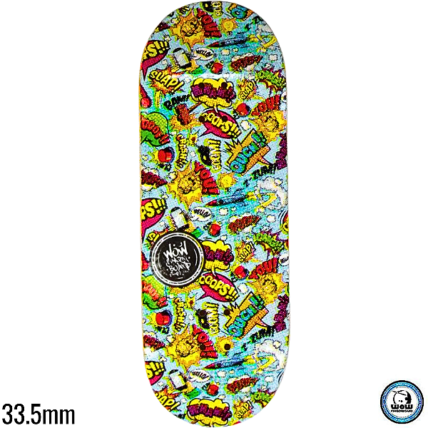 Deck WoW Graphic Series - Pads Pop Art - Deep - Street - 33.5mm