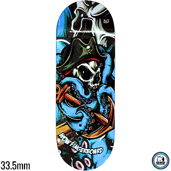 Deck WoW Graphic Series - Octopus Blue - Deep - Street - 33.5mm