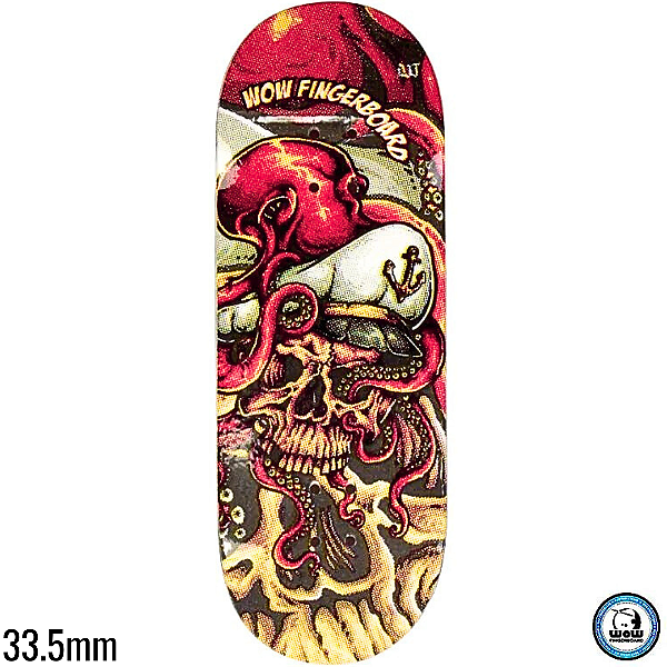 Deck WoW Graphic Series - Octopus Red - Deep - Street - 33.5mm