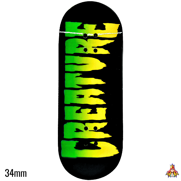 Deck Custom Premium 34mm - “Creature Logo“ - com Tape Alien