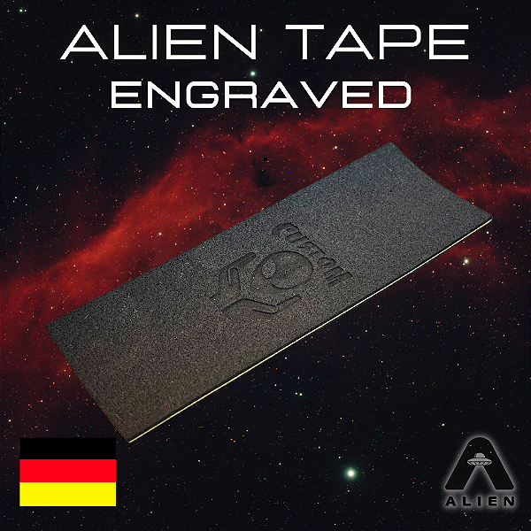 Tape Alien V3 Engraved – Alien Logo - Edição Exclusiva Collab R.A.B.N