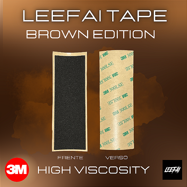 Tape Leefai 3M Brown Edition Alta Viscosidade 38x110mm