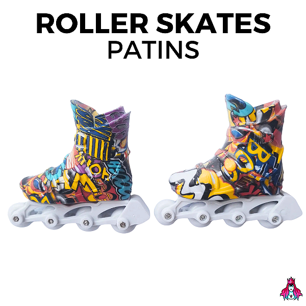 Finger Roller Skate - Patins de Dedo cor Grafitti