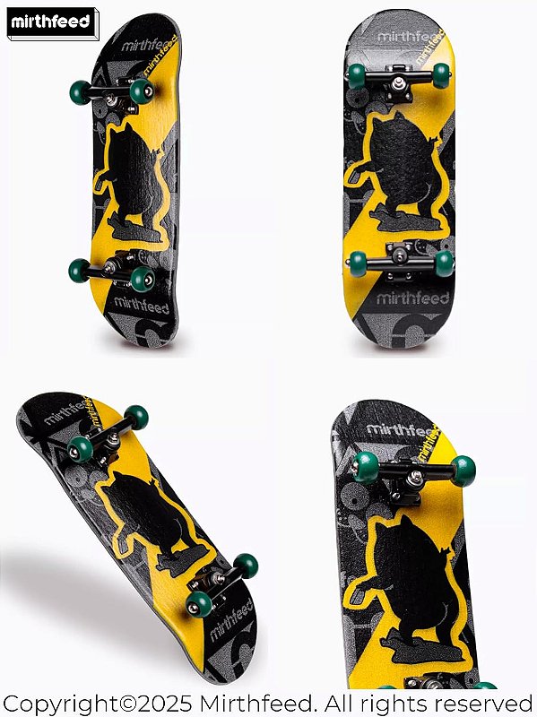 Fingerboard Completo Mirthfeed 32.5mm Heat-Transfer modelo Naked