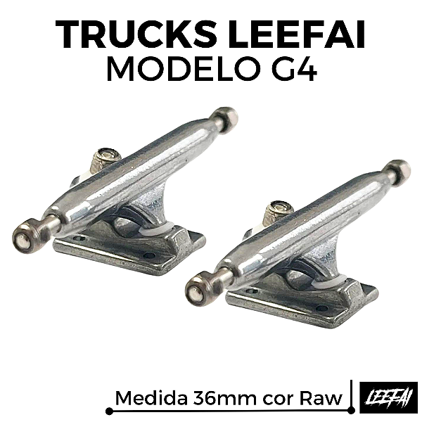 Trucks Leefai modelo G4 - 36mm - cor Raw
