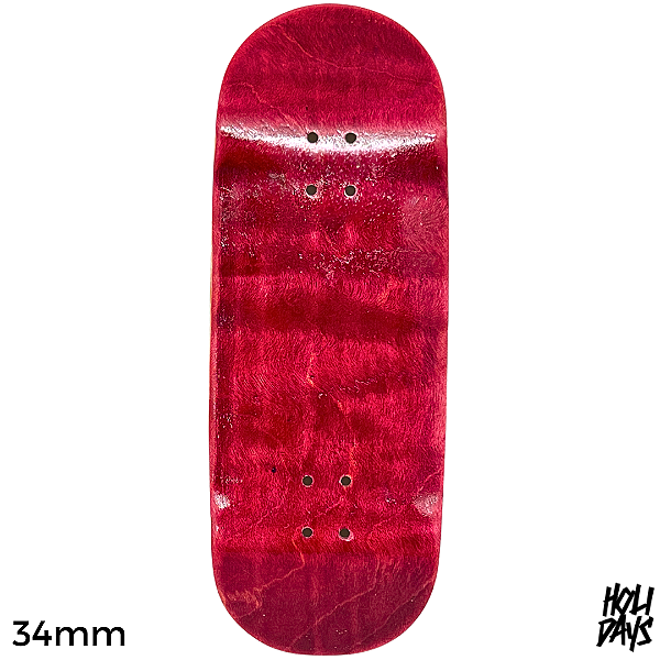 Deck Holidays 34mm - Discret Shape - High Mold - Exotic Woods Red