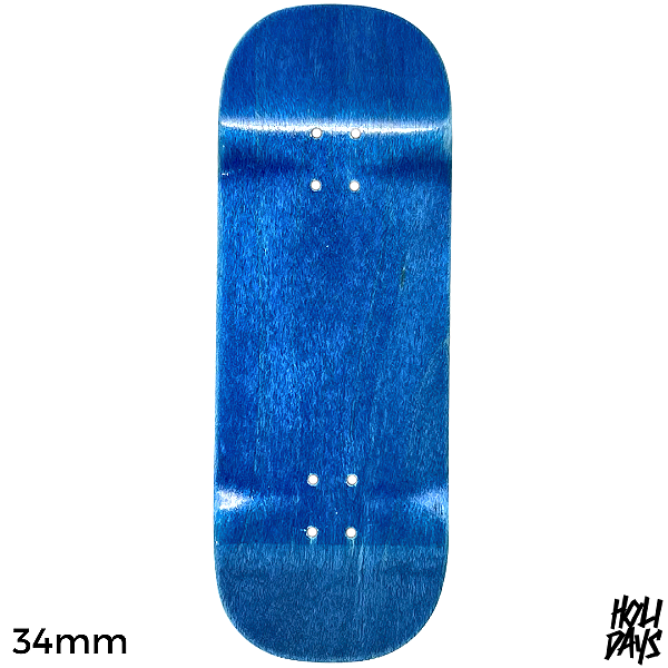 Deck Holidays 34mm - OG Shape - High Mold - Natural Woods Blue