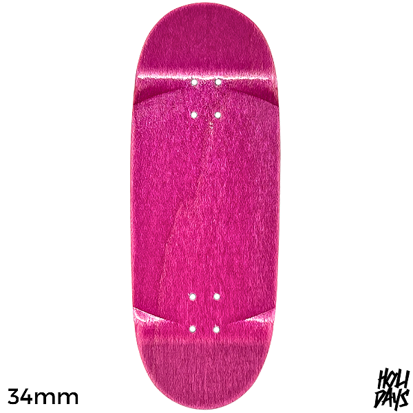 Deck Holidays 34mm - Egg Shape - Low Mold - Natural Woods Pink