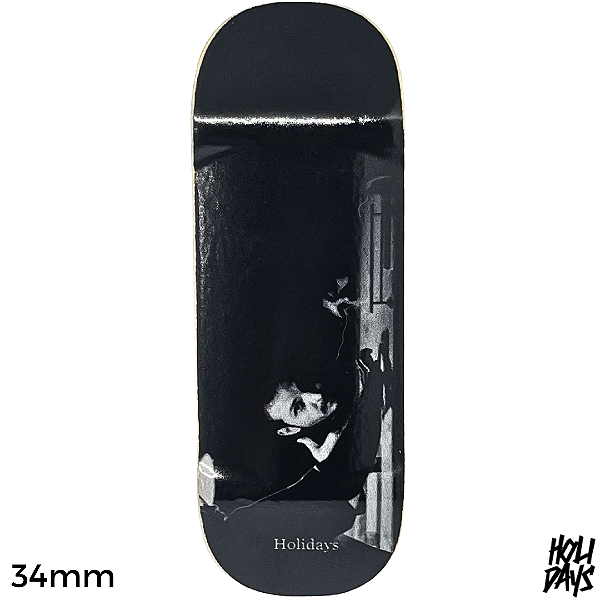 Deck Holidays 34mm - OG Shape - Low Mold - Picture Black