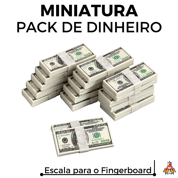 Miniatura Pack de Dinheiro