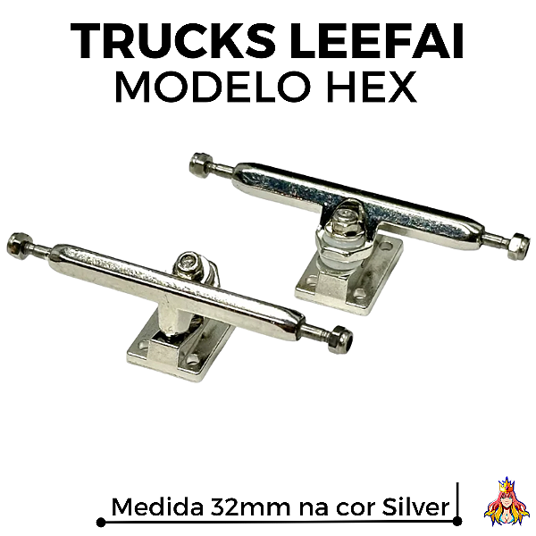 Trucks Leefai Hex 32mm - Silver