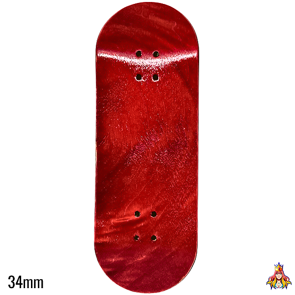 Deck Custom linha "Elite" 34mm - Cor Red