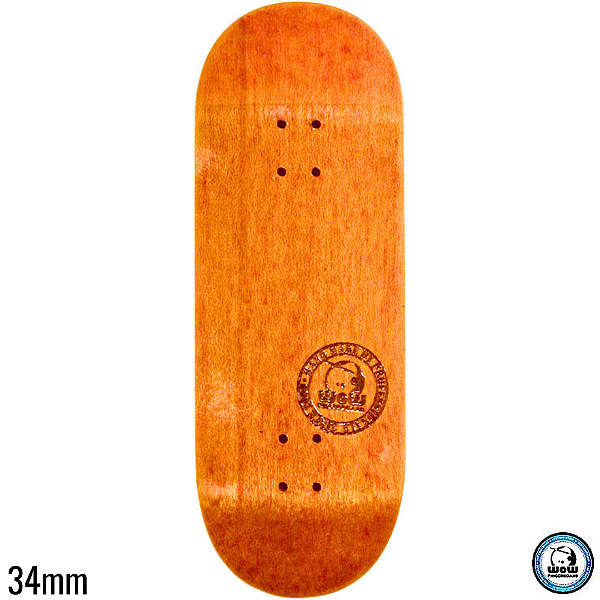 Deck WoW Color Logo - Orange - Deep - 34mm