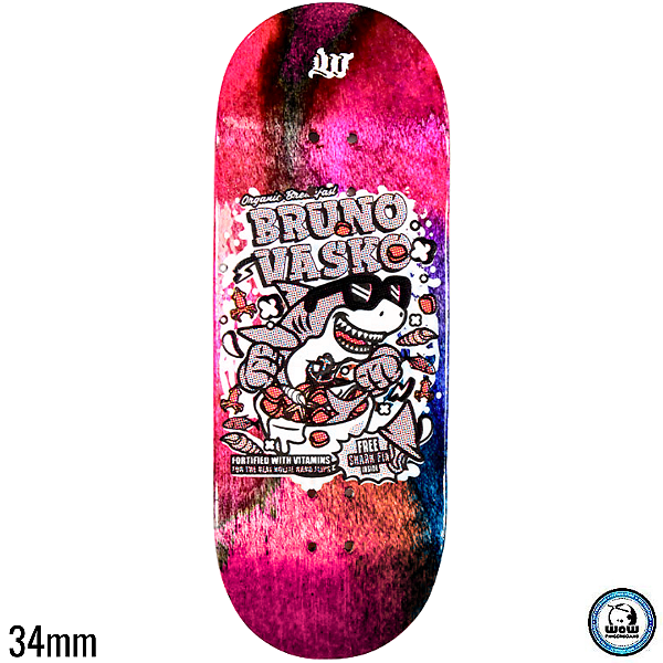 Deck WoW Graphic Series - Model Bruno Rainbow - Deep - 34mm