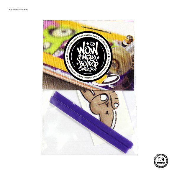 Boardrails Adesivos Wow Fingerboard - Roxo Escuro
