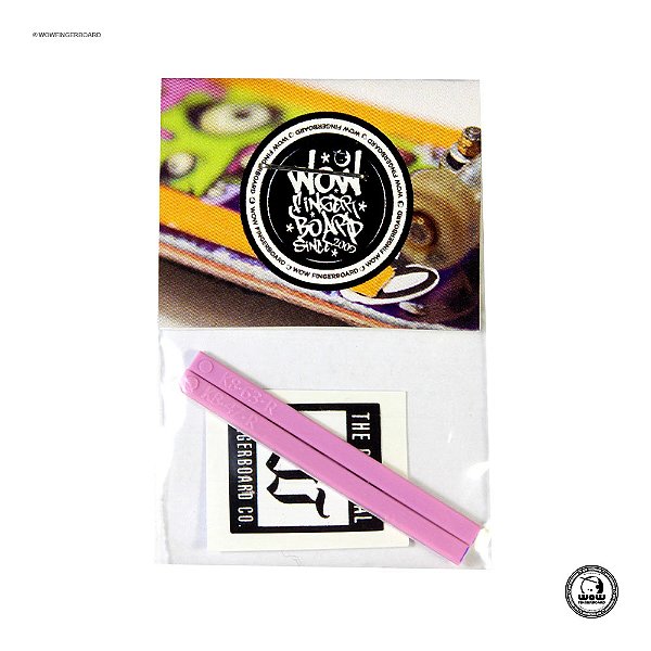 Boardrails Adesivos Wow Fingerboard - Roxo Claro