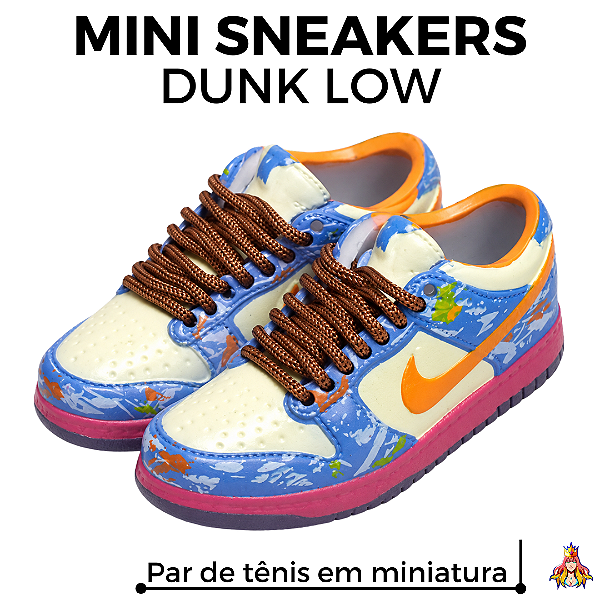 Miniatura Sneakers Tênis Dunk Low - Street Hawker 2021