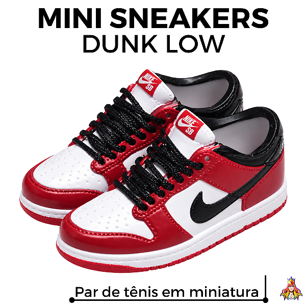 Miniatura Sneakers Tênis Dunk Low - Chicago