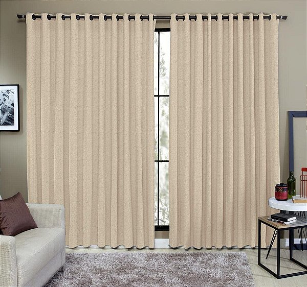 CORTINA NOBREZA OXFORD NOBERTO 300X280CM