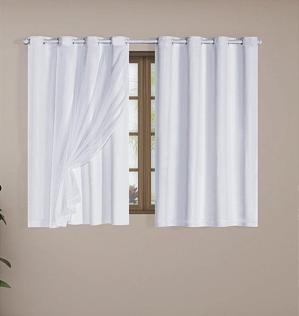 CORTINA JANELA OXFORD NOBERTO 200X140MT