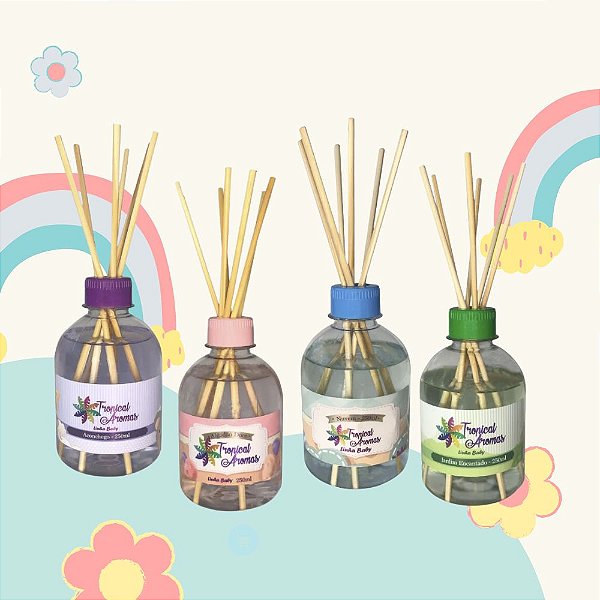 DIFUSOR AROMATIZADOR DE AMBIENTE - TROPICAL AROMAS - BABY