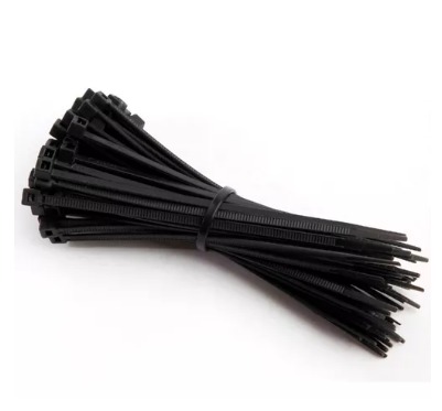 ABRAÇADEIRA DE NYLON PRETA REUTILIZAVEL 150X7,6MM FRONTEC  (25 PÇS)