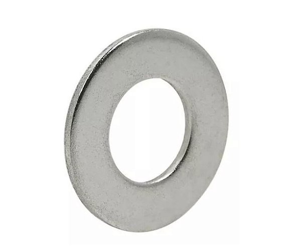 ARRUELA LISA 3/16'' INOX - CISER (30 pçs)