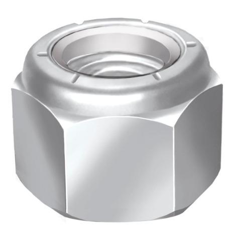 PORCA TRAVANTE 1/4'' ZINCADA - CISER (30 pçs)