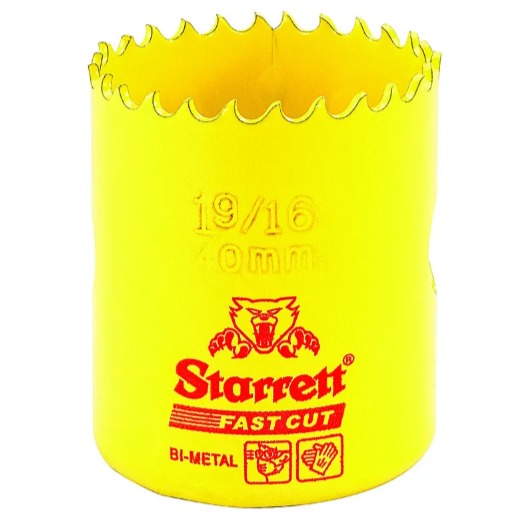 SERRA COPO BI-METAL FAST CUT 40MM- STARRETT