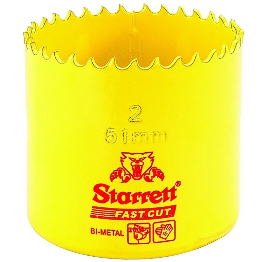 SERRA COPO BI-METAL FAST CUT 51MM- STARRETT