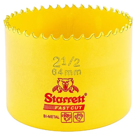SERRA COPO BI-METAL FAST CUT 64MM- STARRETT