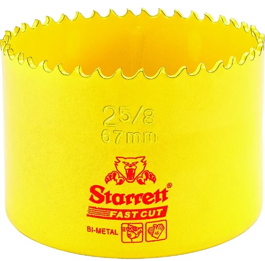 SERRA COPO BI-METAL FAST CUT 67MM- STARRETT