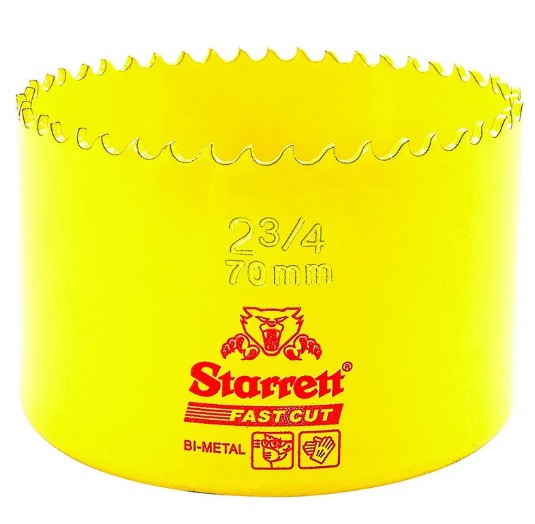 SERRA COPO BI-METAL FAST CUT 70MM- STARRETT