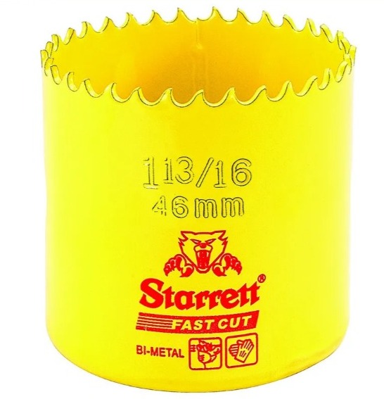 SERRA COPO BI-METAL FAST CUT 46MM- STARRETT