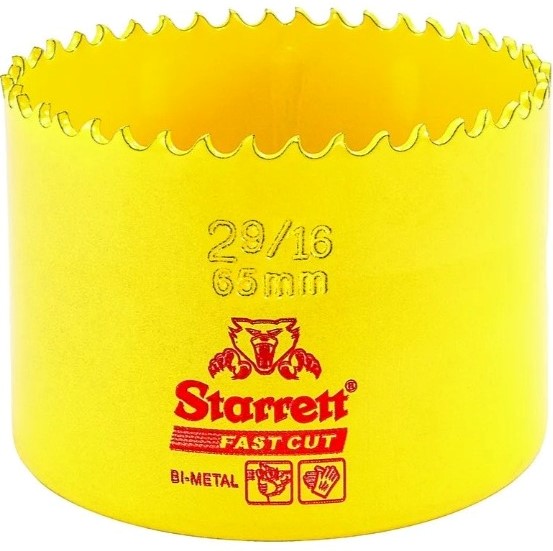 SERRA COPO BI-METAL FAST CUT 65MM- STARRETT