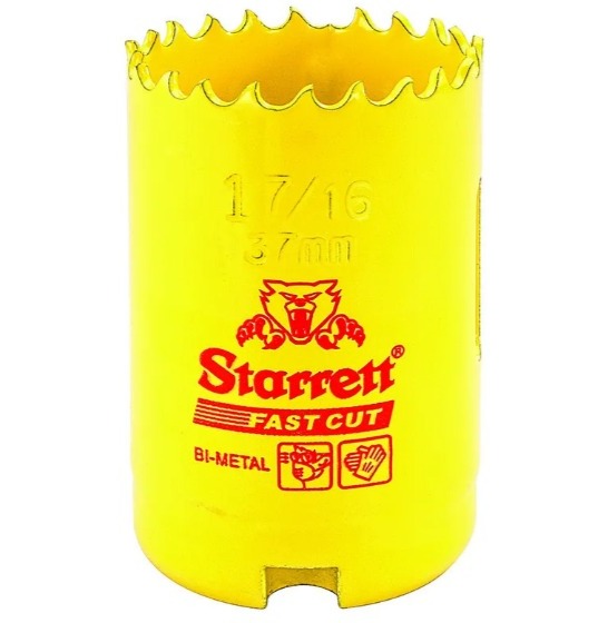 SERRA COPO BI-METAL FAST CUT 37MM- STARRETT