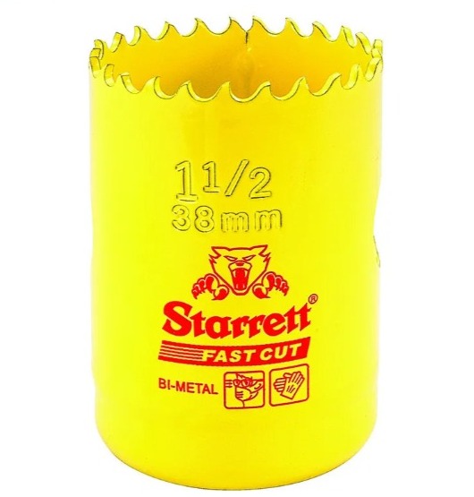SERRA COPO BI-METAL FAST CUT 38MM- STARRETT