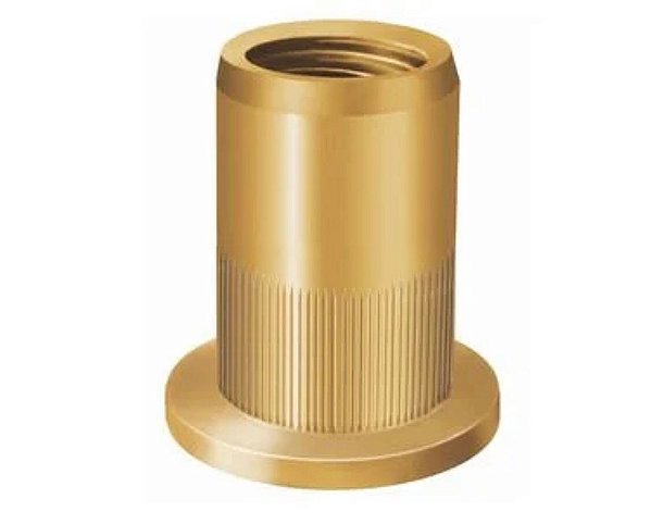 PORCA REBITE RECARTILHADO 6 MM -  CISER (10PÇS)